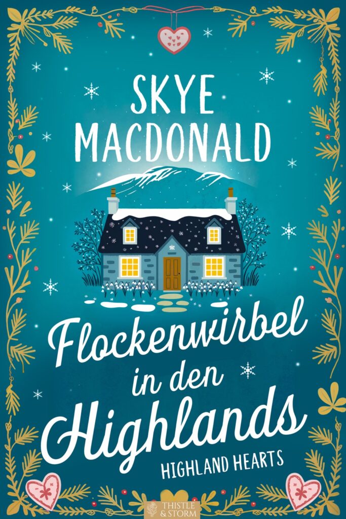 Flockenwirbel in den Highlands von Skye MacDonald