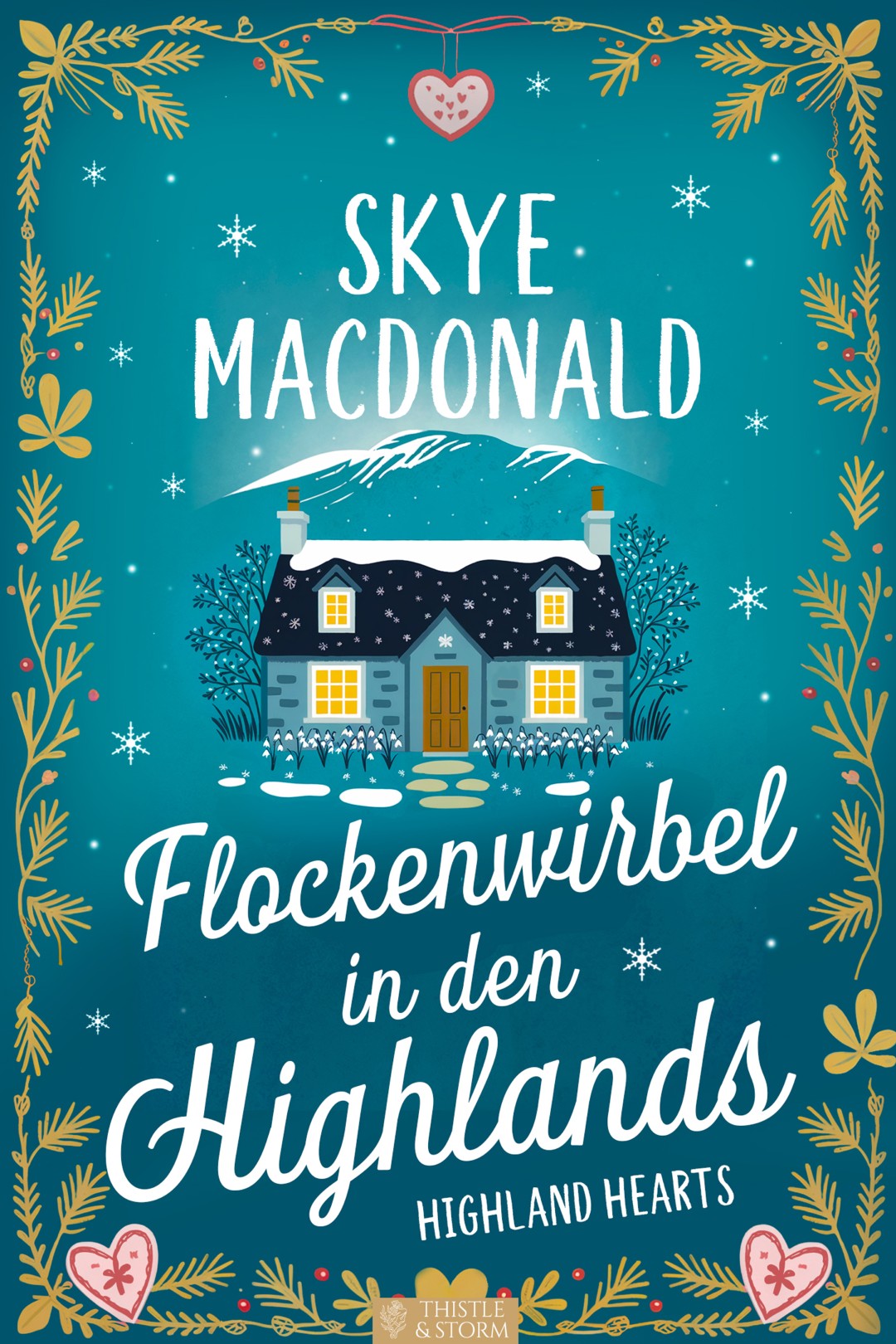 Flockenwirbel in den Highlands von Skye MacDonald