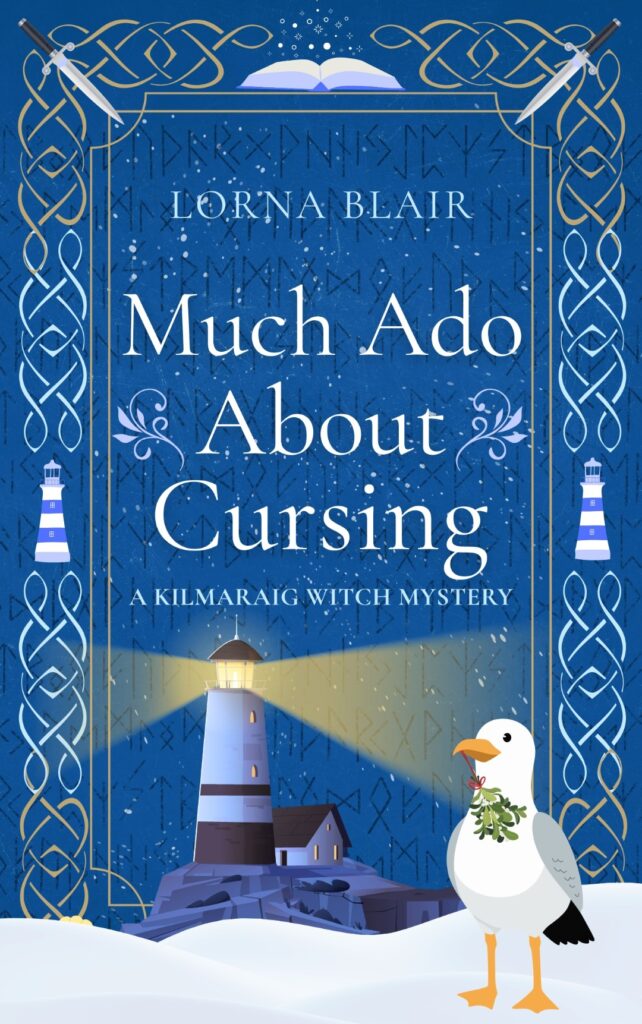 Much Ado About Cursing by Lorna Blair book cover