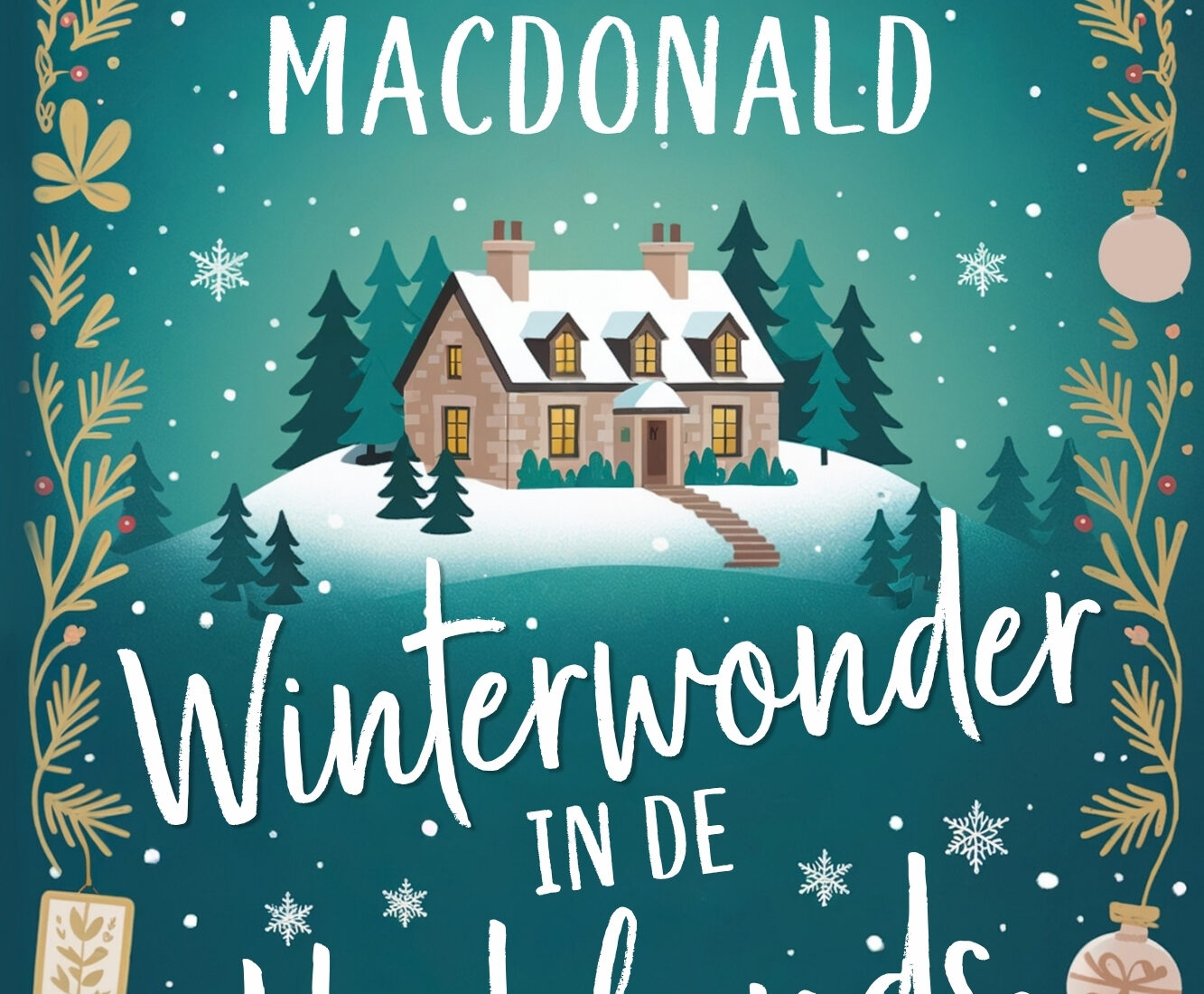 Omslag van Winterwonder in de Highlands door Skye MacDonald